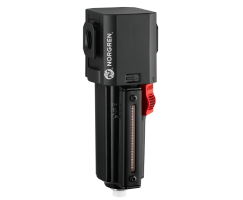 Aşırı sıcaklık uygulamaları için Excelon Plus genel amaçlı filtre, G3/8, 40μm, otomatik tahliye