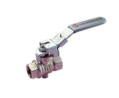 Kilitlenebilir egzoz küresel vanası, tam geçişli, dişi/dişi, G1/4