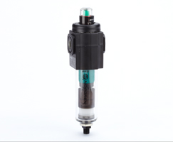 Excelon birleştirici filtre, G3/8, 0,01 µm, otomatik tahliye, uzun