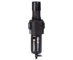 Excelon filtre/regülatör, G3/8, 0,3-10 bar, 40μm, manuel tahliye, göstergesiz