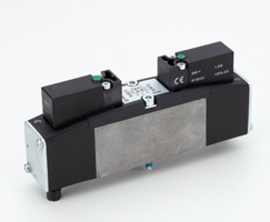 VS26 serisi geçmeli solenoid valf, 2x2/2, NO/NO, solenoid pilot / solenoid pilot