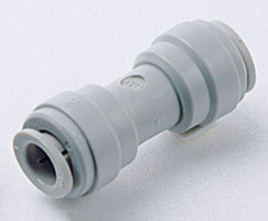 Pneufit D asetal geçmeli bağlantı parçası, rakor, düz, 1/4