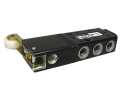 Super X mekanik uyarılı valf, G1/8, 5/2, makaralı kol / yay