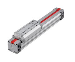 Lintra Plus milsiz silindir, dış kılavuz, 20 mm çap, 700 mm strok