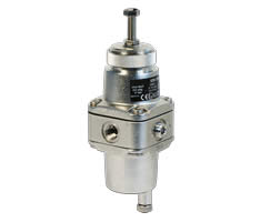 B38 Serisi paslanmaz çelik filtre/regülatör, 1/4 NPT, 5 µm, 0,25-7 bar, manuel tahliye, göstergesiz