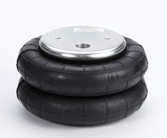 Hava körüğü, tek etkili, dişi montaj delikleri, 9-1/2