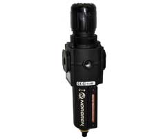 Excelon filtre/regülatör, 1/4 PTF, 25 µm, 0,3-10 bar, otomatik tahliye, göstergesiz