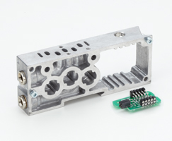 VS18 serisi ada genişletme kiti, tek istasyon, 8 mm PIF, D-sub konnektörler ve fieldbus