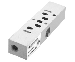 Ek basınç portlu sandviç plaka 1