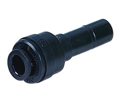 Pneufit D asetal geçmeli bağlantı parçası, gövde azaltıcı, düz, 8 mm, 6 mm