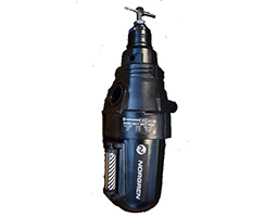 Olympian Plus filtre/regülatör, boyunduruksuz, 5 µm, 0,7-17 bar, manuel boşaltma, göstergesiz