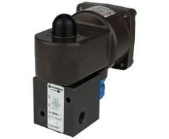 Doğrudan solenoidle çalıştırılan popet valf, G1/4, NAMUR, 3/2, NO, doğrudan solenoid / yay dönüşlü