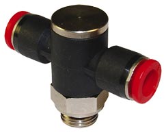 Pneufit C geçmeli bağlantı parçası, üniversal adaptör, tişört, G1/8, 8mm