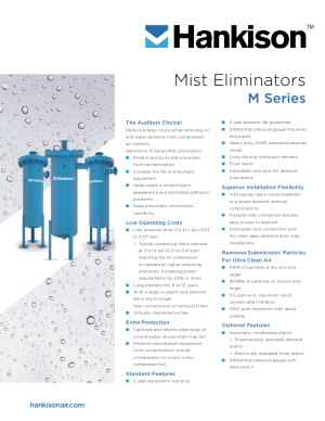 Mist Eliminators - M Series