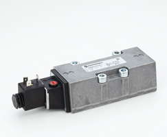 ISO Star solenoid valfı ISO 3, 5/2, solenoid pilot / havalı yay dönüşlü