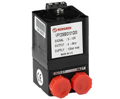 VP12 serisi minyatür oransal basınç kontrol vanası, G1/8, 0-4 bar, 4-20 mA