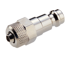 Tek kapatmalı çabuk açılan kaplinler, Fişli itmeli bağlantı, 6 mm