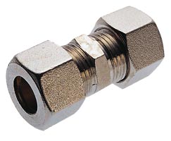 43 serisi sıkıştırma bağlantı parçaları dış somun, konnektör, düz, 10mm