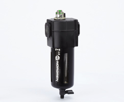 Excelon yağ sisi yağlayıcı, korumalı plastik kase, manuel tahliye, 1/2 PTF