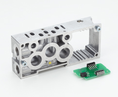 VS26 serisi ada genişletme kiti, tek istasyon, 8 mm PIF, D-sub konnektörler ve fieldbus