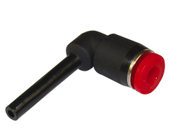 Pneufit C geçmeli bağlantı parçası, gövde, dirsek, 8 mm, 8 mm