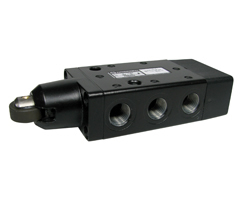 Super X mekanik uyarılı valf, G1/4, 5/2, makaralı / yaylı