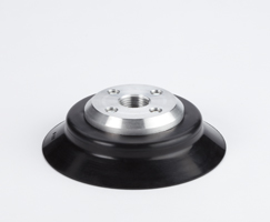 Düz vakum kabı, 120 mm O/D, G1/2, nitril kauçuk