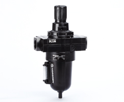 Olympian Plus filtre/regülatör, G1, 40μm, 0,4-8 bar, otomatik tahliye, göstergesiz