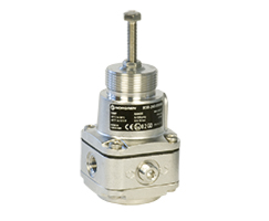 R38 Serisi paslanmaz çelik hassas regülatör, 1/4 NPT, 0,4-10 bar, mastarsız