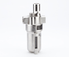 L22 Series oil fog stainless steel lubricator, 1/2 PTF, closed bowl