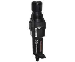 Excelon filtre/regülatör, 1/2 PTF, 40 µm, 0,3-4 bar, manuel tahliye, göstergesiz