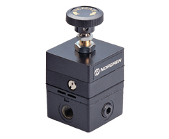 R27 Serisi hassas basınç regülatörü, G1/4, 0,14-4 bar, manometresiz