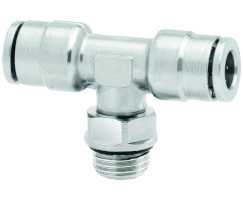 Pneufit 10 geçmeli bağlantı parçası, döner adaptör, tişört, G1/2, 10mm