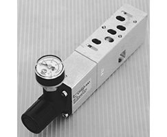 Tek basınç regülatör plakası, port 1 regülasyonu