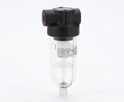 Minyatür genel amaçlı filtre, G1/8, 5 µm, otomatik tahliye