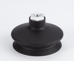 Tek körüklü vakum kabı, 75mm O/D, G1/8, nitril kauçuk