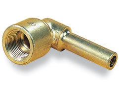 36 serisi sıkıştırma bağlantısı, dişi gövde konnektörü, dirsek, 6mm, 6mm