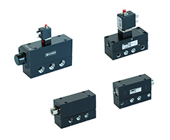 M/1700 alt taban solenoid valfı, G1/2, 5/3, COE, solenoid pilot / solenoid pilot