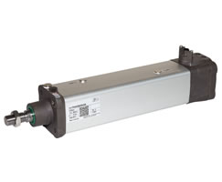 Cleanline silindir (valfsiz), 63 mm çap, 25 mm strok, ayarlanabilir manyetik anahtar konumuyla