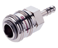 Tek kapatmalı çabuk açılan kaplinler, Kaplin hortumu ucu, 6 mm