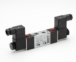 V51 serisi hat içi solenoid valf, G1/4, 5/2, solenoid pilot / solenoid pilot
