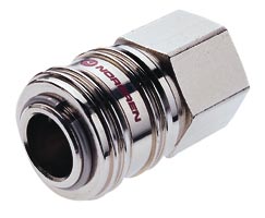 Tek kapatmalı çabuk açılan kaplinler, Kaplin dişi, G1/4