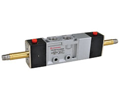 V51 serisi hat içi solenoid valf, G1/4, 5/2, solenoid pilot / solenoid pilot