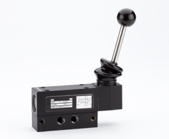 M/1700 manuel kumandalı valf, G1/4, 5/2, kol / kol