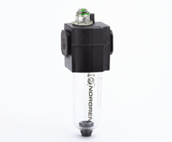 Excelon yağ sisi yağlayıcı, plastik kase, kapalı, G1/2