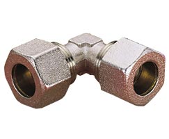 43 serisi sıkıştırma bağlantı parçaları dış somun, konnektör, dirsek, 6mm