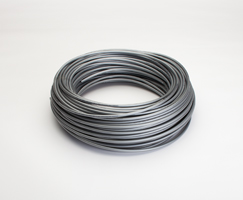 Poliüretan tüp, gümüş, 100m, 4mm/2,5mm