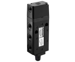 Super X hava pilot kumandalı valf, G1/8, 5/2, basınç önceliği / pilot