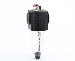 Excelon mikro sis yağlayıcı, plastik kase, kapalı, G3/8